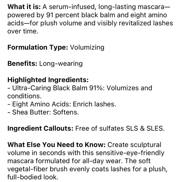 Lancôme le 8 hypnose serum infused volumizing mascara black - Picture 3 of 3